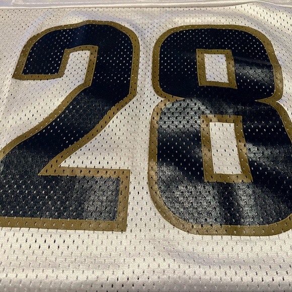 NFL football Jersey Marshall Faulk Rams authentic XL vintage #28 Reebok number28 - Picture 7 of 11